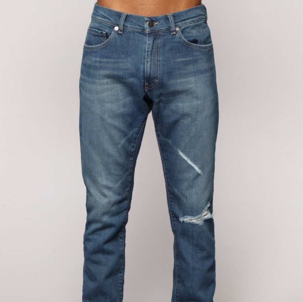 Fashion Nova Men  Eddie Slim Jeans size 34